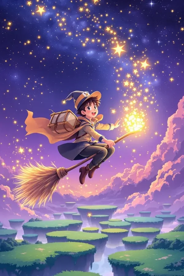 《魔法邮差》封面图，奇幻冒险番剧